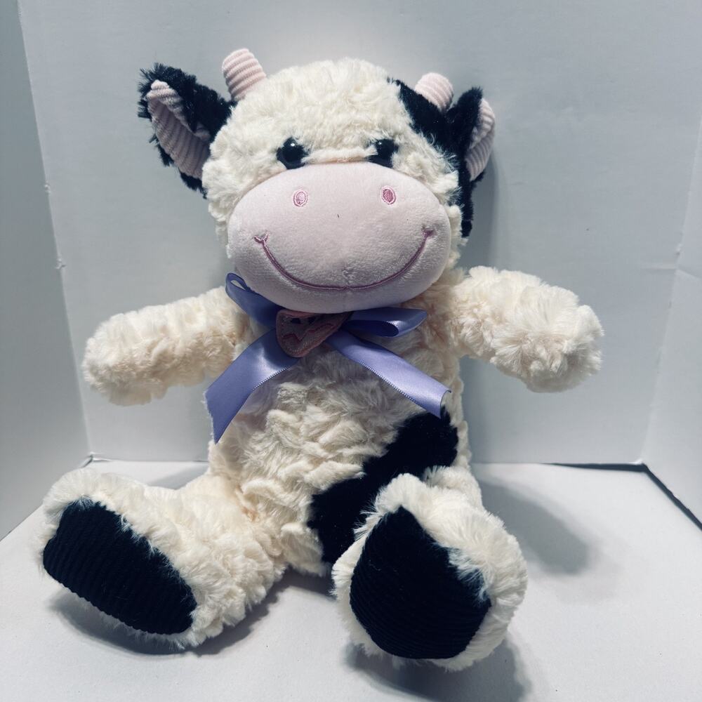 KELLY TOYS 2021 Bee Happy Cow Plush Easter Basket friend stuffed animal